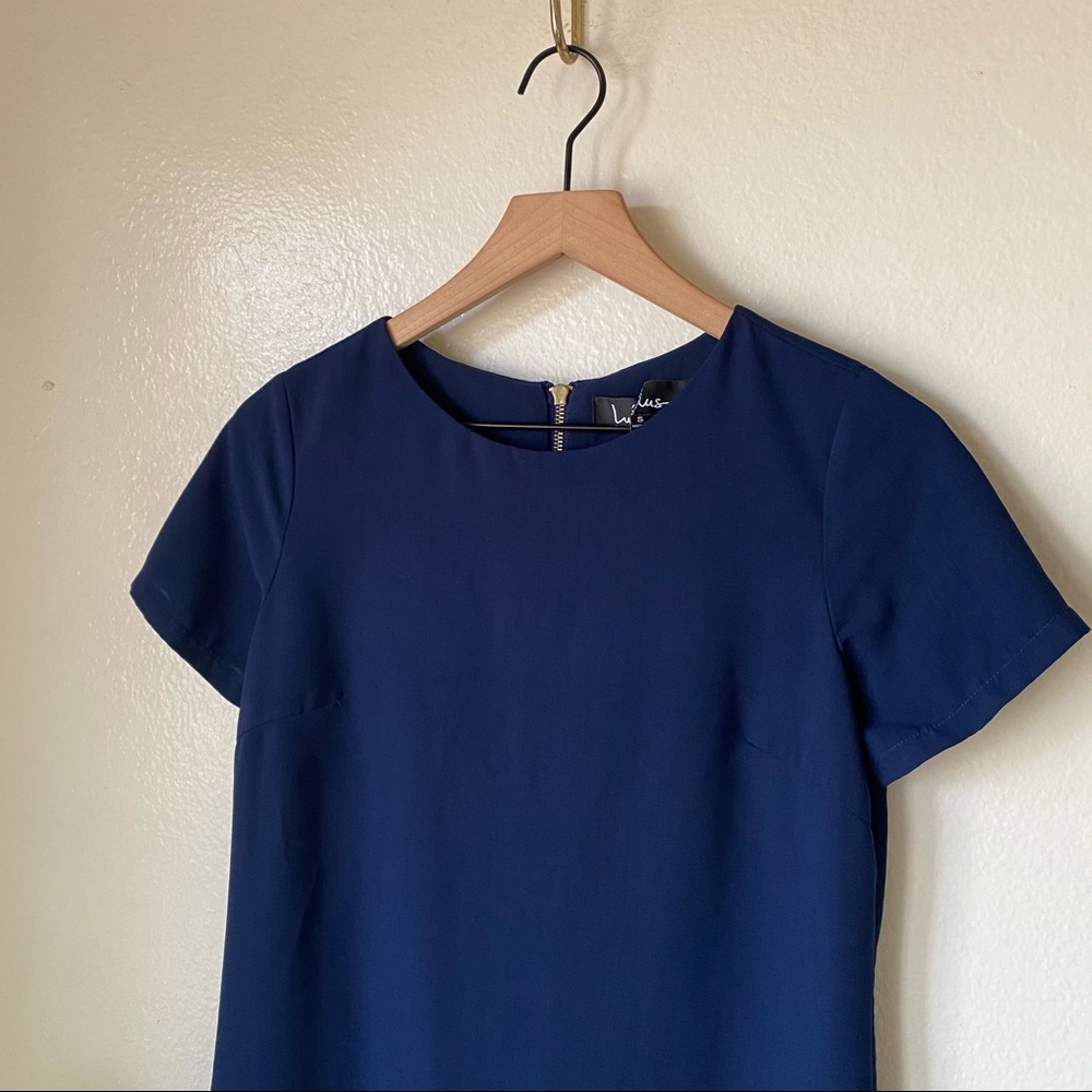 Lulu’s | Shift & Shout Shift Dress - Picture 3 of 7